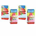 Set of 4 Microfibre Printed Kithen Towels 40 x 60 cm Sweet Cupcakes V442-UGG-TEAT-SETOF4SWEETCUPCAKE-MULTI-RE