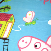 Peppa Pig Tree House Printed Polar Fleece Throw Rug 130 x 160 cm V442-UGG-THROW-PEPPAPIGTREEHOUSE-MULTI-RE