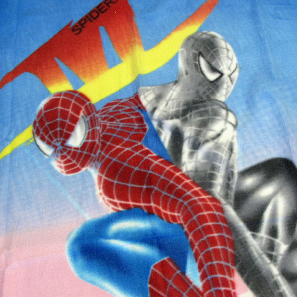 Spiderman Printed Polar Fleece Throw Rug 130 x 160 cm V442-UGG-THROW-SPIDERMAN-MULTI-RE