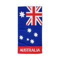Bloomington Australian Flag Kids Cartoon Printed Microfiber Beach Towel 70 x 137 cm V442-UGG-TOWEL-AUSTRALIANFLAG-BLUE-RE