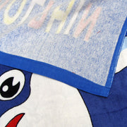 Bloomington Dolphin Kids Cartoon Printed Cotton Beach Towel 70 x 140 cm V442-UGG-TOWEL-DOLPHIN-BLUE-RE