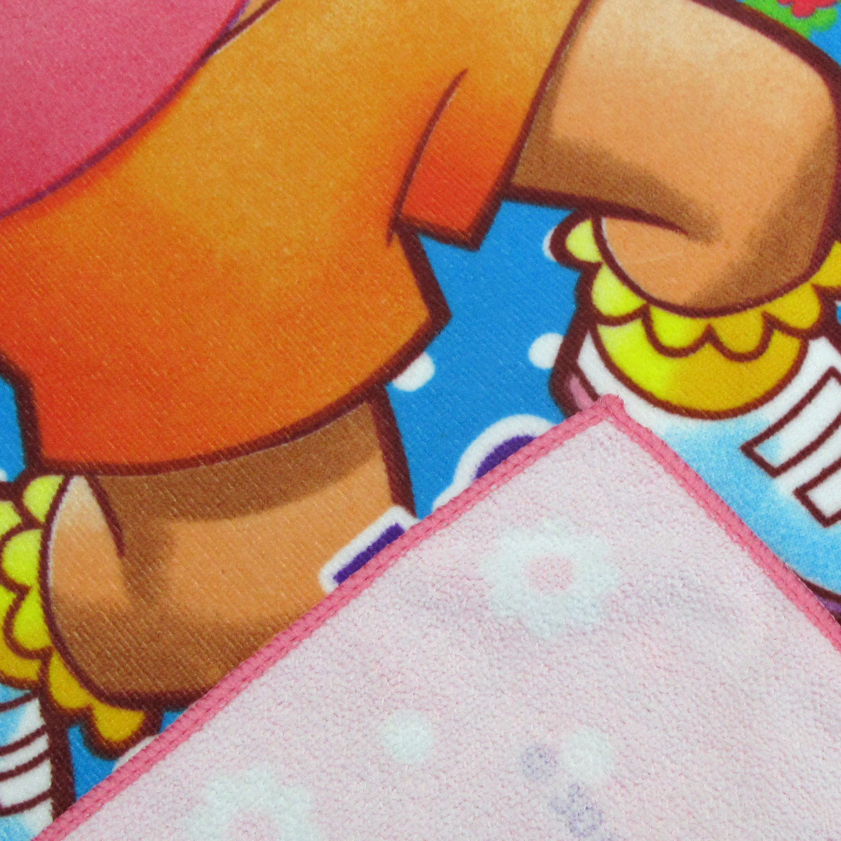 Bloomington Dora the Explorer Rainbow Kids Cartoon Printed Microfiber Beach Towel 70 x 137 cm V442-UGG-TOWEL-DORARAINBOW-PINK-RE