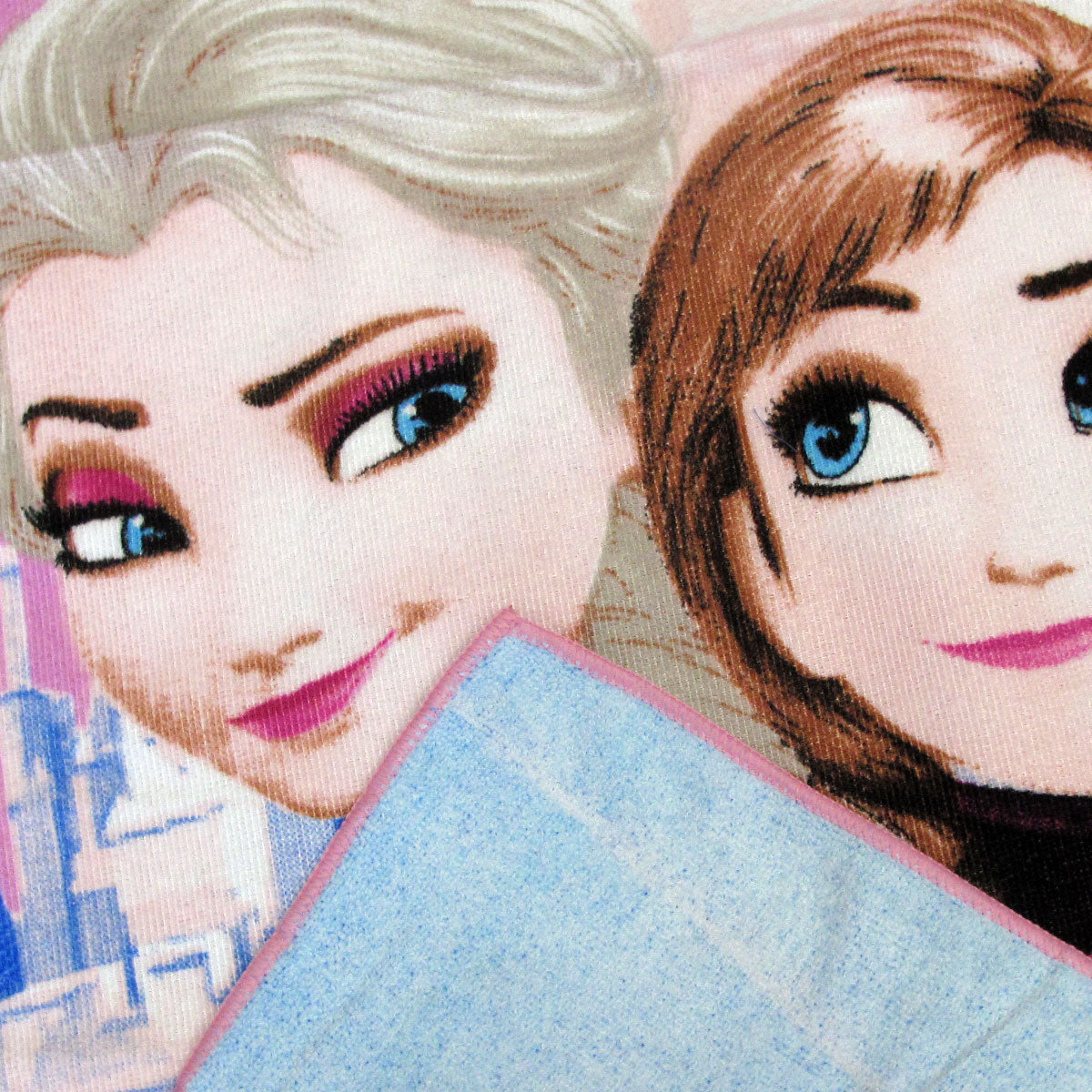 Bloomington Frozen Elsa & Anna Kids Cartoon Printed Microfiber Beach Towel 70 x 137 cm V442-UGG-TOWEL-FROZENELSAANNA-PINK-RE