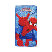 Bloomington Ultimate Spiderman Kids Cartoon Printed Microfiber Beach Towel 70 x 137 cm V442-UGG-TOWEL-ULTIMATESPIDERMAN-BLUE-RE