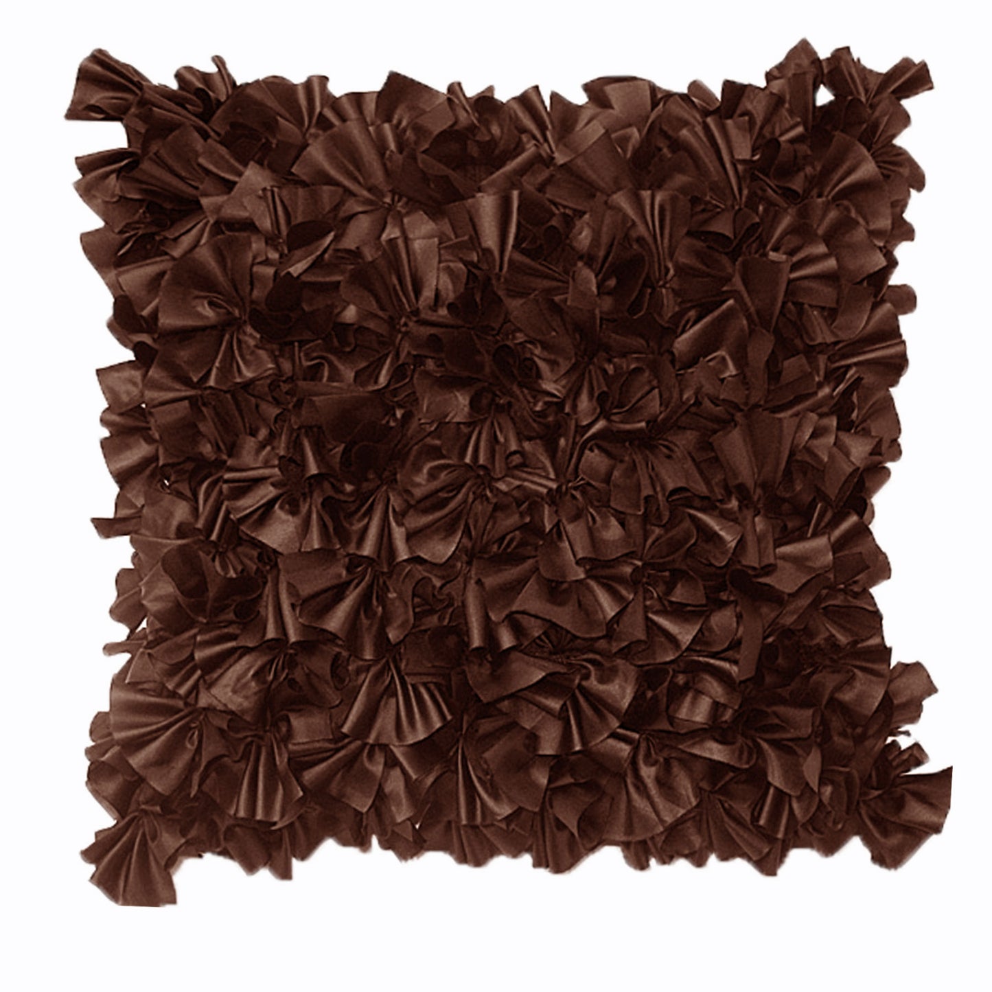Sapphire Filled Cushion - Chocolate V442-UNA-CUSHION-SAPPHIRE-CHOCOLATE-ST