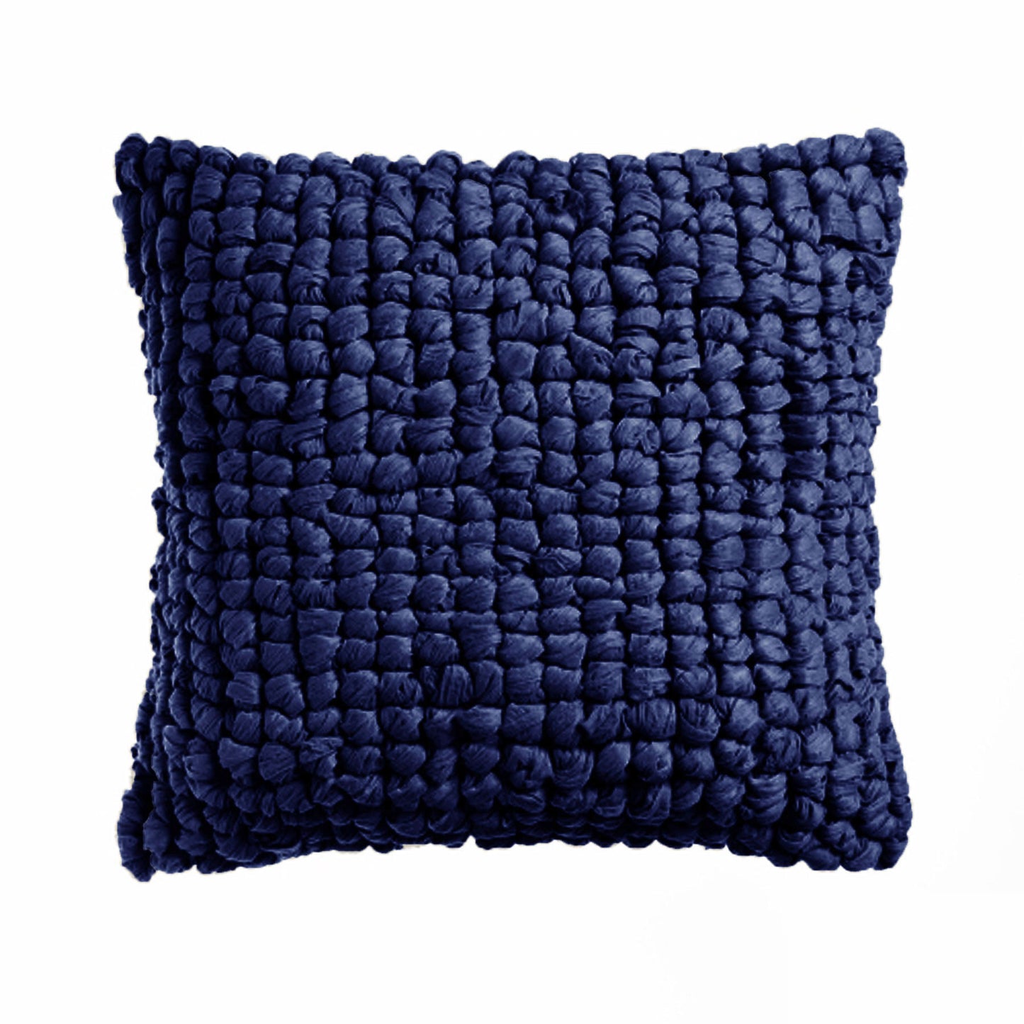 Shoreham Appliqued Filled Cushion - Navy V442-UNA-CUSHION-SHOREHAM-NAVY-ST