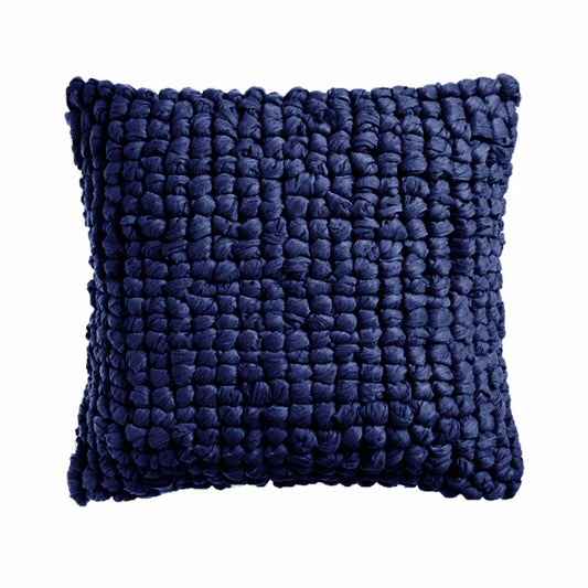 Shoreham Appliqued Filled Cushion - Navy V442-UNA-CUSHION-SHOREHAM-NAVY-ST