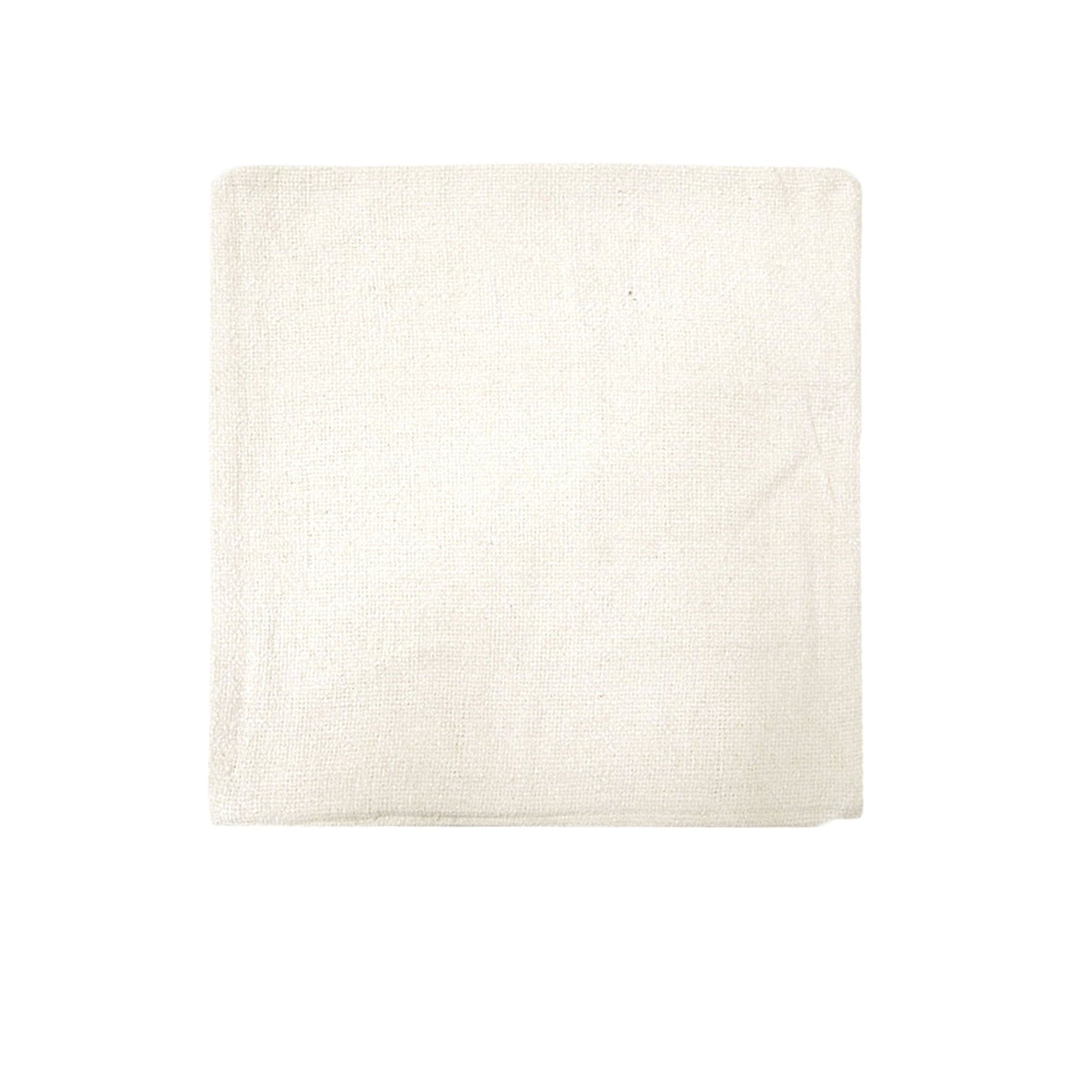 Impressions Australia Oxford Chenille Cushion Cover - Cream V442-UNA-CUSHIONC-OXFORDCHENILLE-CREAM-SQ