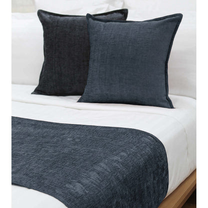 Jason Parker Ink Blue Bed Runner King V442-WAM-BEDR-PARKER-INKBLUE-KI
