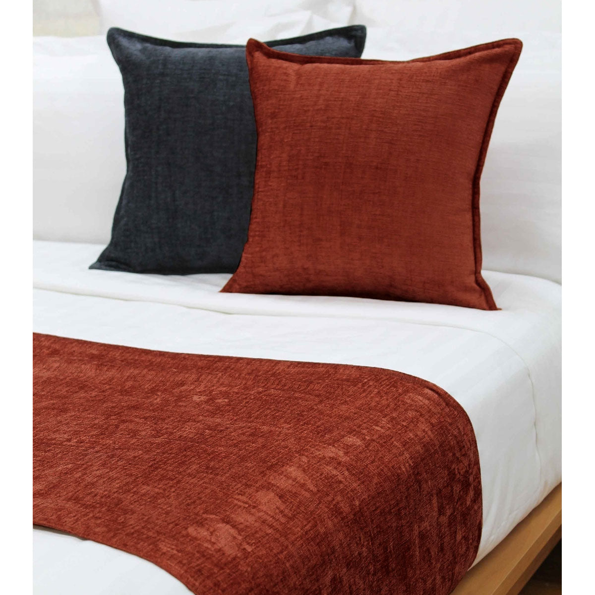 Jason Parker Russet Bed Runner King V442-WAM-BEDR-PARKER-RUSSET-KI