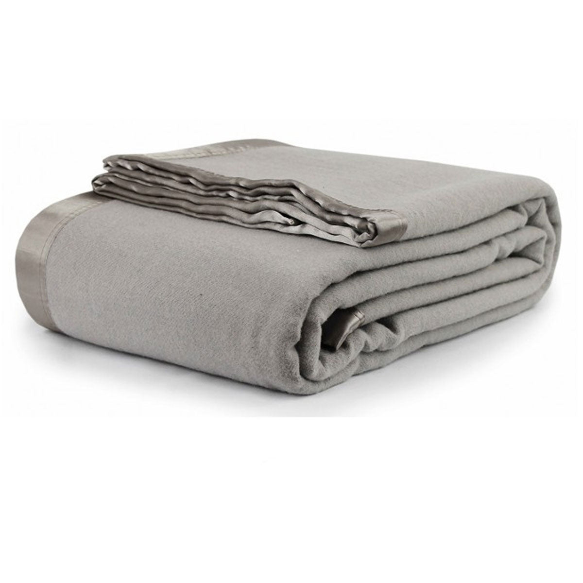 Jason 400GSM Australian Washable Wool Blanket Platinum Single/Double V442-WAM-BLANKET-400GSMWOOL-PLATINUM-DS