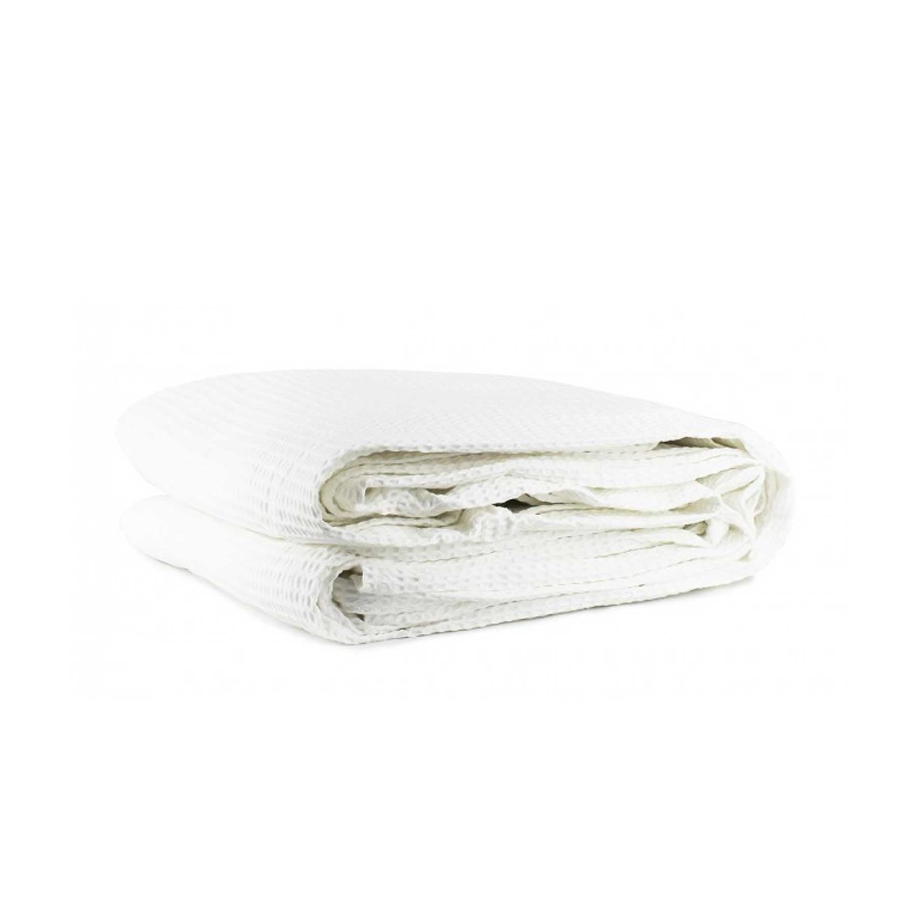 Jason Cotton Waffle Blanket White - Queen V442-WAM-BLANKET-COTTONWAFFLE-WHITE-QS