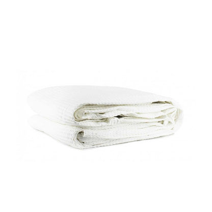 Jason Cotton Waffle Blanket White - Single V442-WAM-BLANKET-COTTONWAFFLE-WHITE-SB
