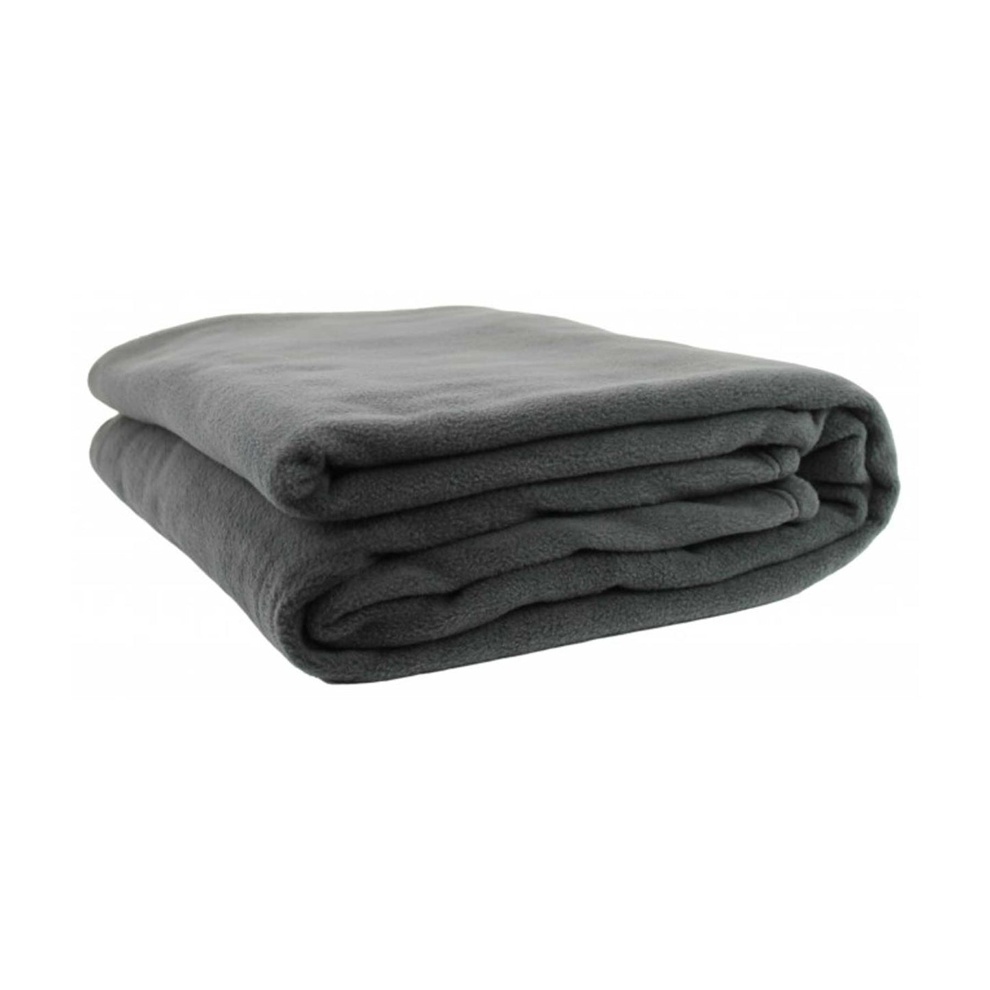 Jason Polar Fleece Blanket Charcoal - Double V442-WAM-BLANKET-POLARFLEECE-CHARCOAL-DS
