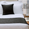 Jason Regency Black (Also Known as Ink Blue) Square Cushion V442-WAM-CUSHION-REGENCY-INKBLUE-SQ