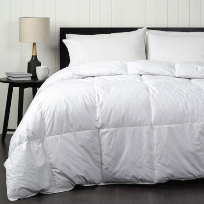Jason 70% Feather 30% Down Quilt King V442-WAM-QUILT-FEATHERDOWN-WHITE-KI
