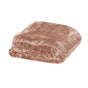 750gsm 3.5kg Double Layer Faux Mink Blanket Queen 200x240 cm Light Mocha V442-YTL-BLANKET-750GSMPLAIN-LIGHTMOCHA-QS