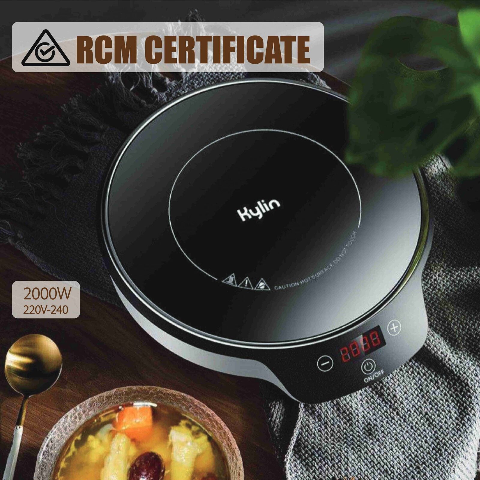 Kylin Portable Electric Induction Cooker AU-K4092 V445-C120085
