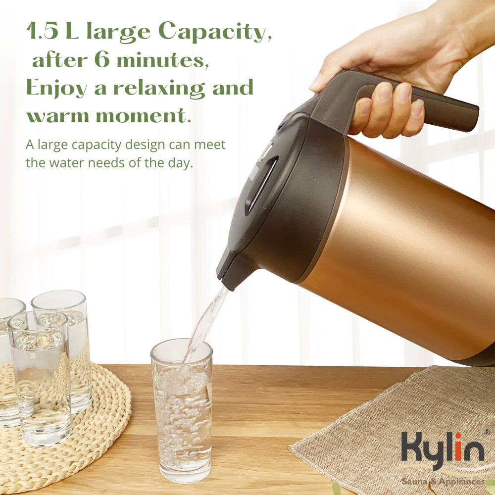 Kylin Vacuum Thermal Insulated Kettle 1.5L AU-K5051 V445-C130348