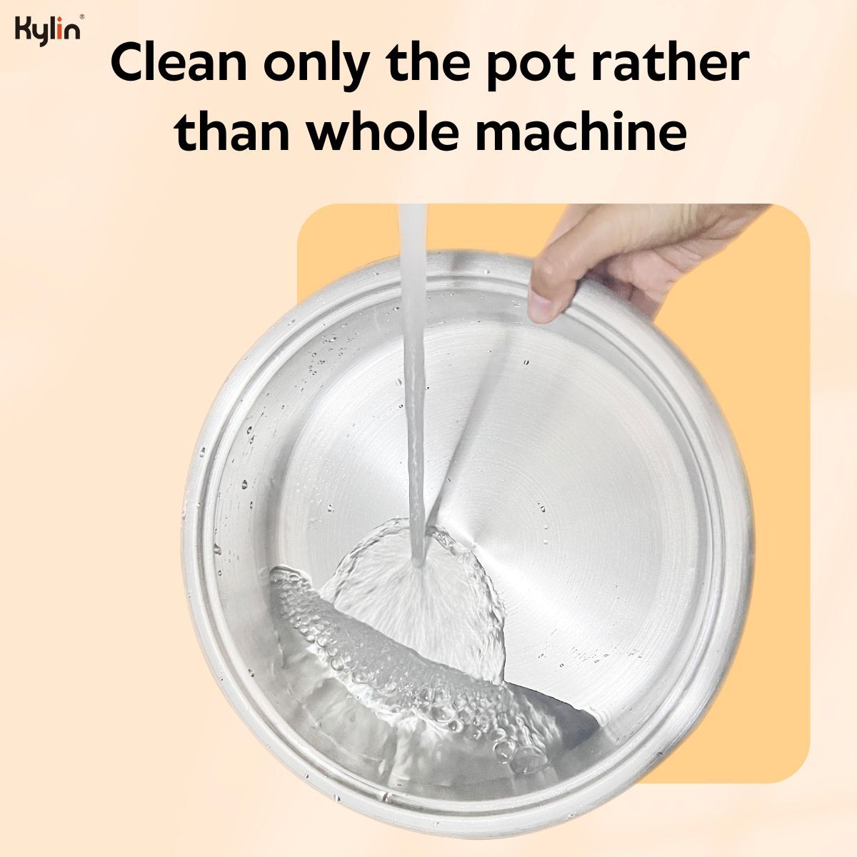 Kylin Electric 1500W Hotpot with Stainless Steel Inner Pot 4L AU-K2011 V445-C130372