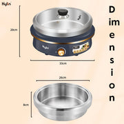 Kylin Electric 1500W Hotpot with Stainless Steel Inner Pot 4L AU-K2011 V445-C130372