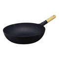 Takumi Premium Magma Plate Cast Iron Wok - Made in Japan - 30cm V445-C220344