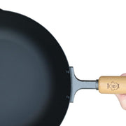 Takumi Premium Magma Plate Cast Iron Wok - Made in Japan - 30cm V445-C220344