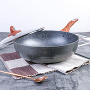 Justcook 30cm JSHS-IH4930C-1 Marble Wok Stirfry Pan V445-C230297
