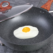 Justcook 30cm JSHS-IH4930C-1 Marble Wok Stirfry Pan V445-C230297