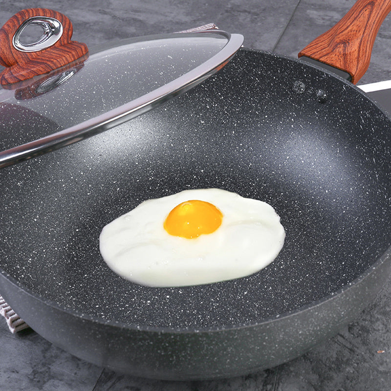 Justcook 30cm JSHS-IH4930C-1 Marble Wok Stirfry Pan V445-C230297