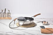 Kylin 3 Layer Stainless Steel Non Stick Noka Wok 30cm V445-C230324
