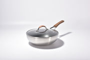 Kylin 3 Layer Stainless Steel Non Stick Noka Wok 30cm V445-C230324