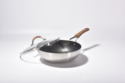 Kylin 3 Layer Stainless Steel Non Stick Noka Wok 30cm V445-C230324