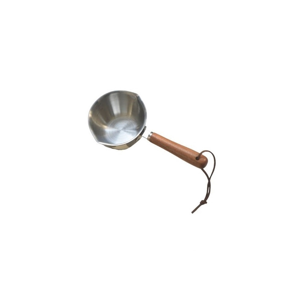 Kylin 304 Stainless Steel Oil Poured Pot With Wood Handle 120ml V445-C260196