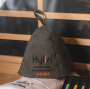 Kylin Sauna Wool Hat Head Protection Water Absorption Felt Hats Cap V445-NC120060