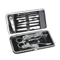 12 Pcs/set Manicure Pedicure Kit Nail Clippers Professional Grooming Kit V462-F-09-01