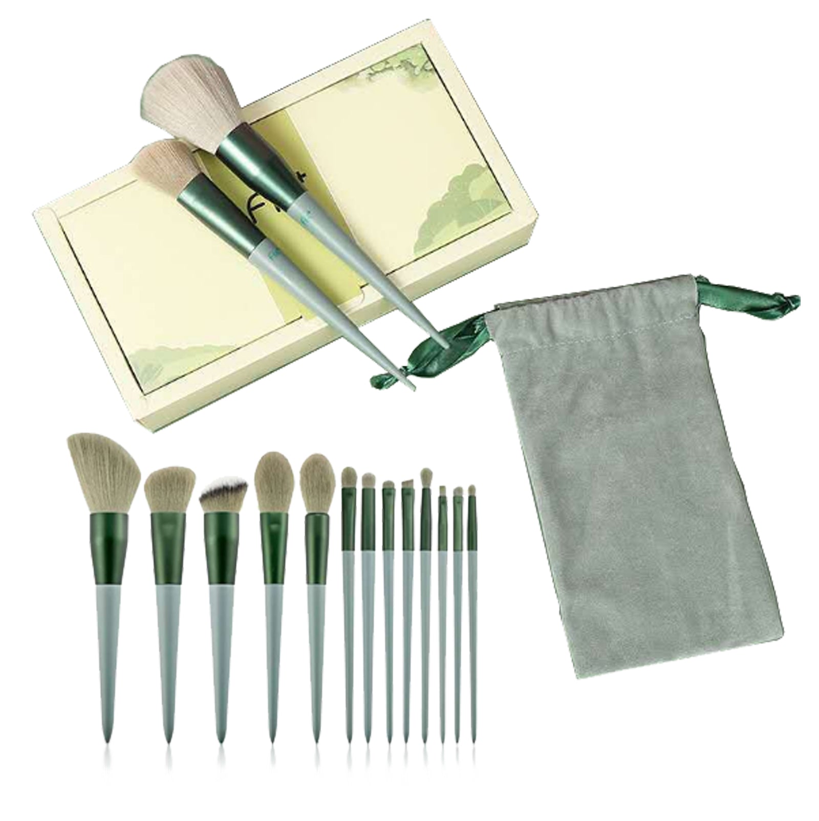 Professional Make Up Brushes Set 13pcs Beauty Foundation Eye Shadow V462-FB-55-01