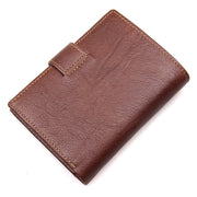 Genuine leather men wallets High-quality Multi card short wallet Men's Cow Leather RFID Card Holder V462-FB-77-01