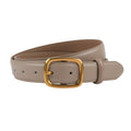 Classic Leather Belts for Women, Joyreap Genuine Leather Womens Belts with Gold Buckle (Khaki) V462-FB-83-03