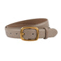 Classic Leather Belts for Women, Joyreap Genuine Leather Womens Belts with Gold Buckle (Khaki) V462-FB-83-03