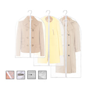 6Pcs Suit Dress Clothing Dust Cover Bag Jacket Wardrobe Storage Coat Protector (2M+2L+2XL) V462-H-07-01