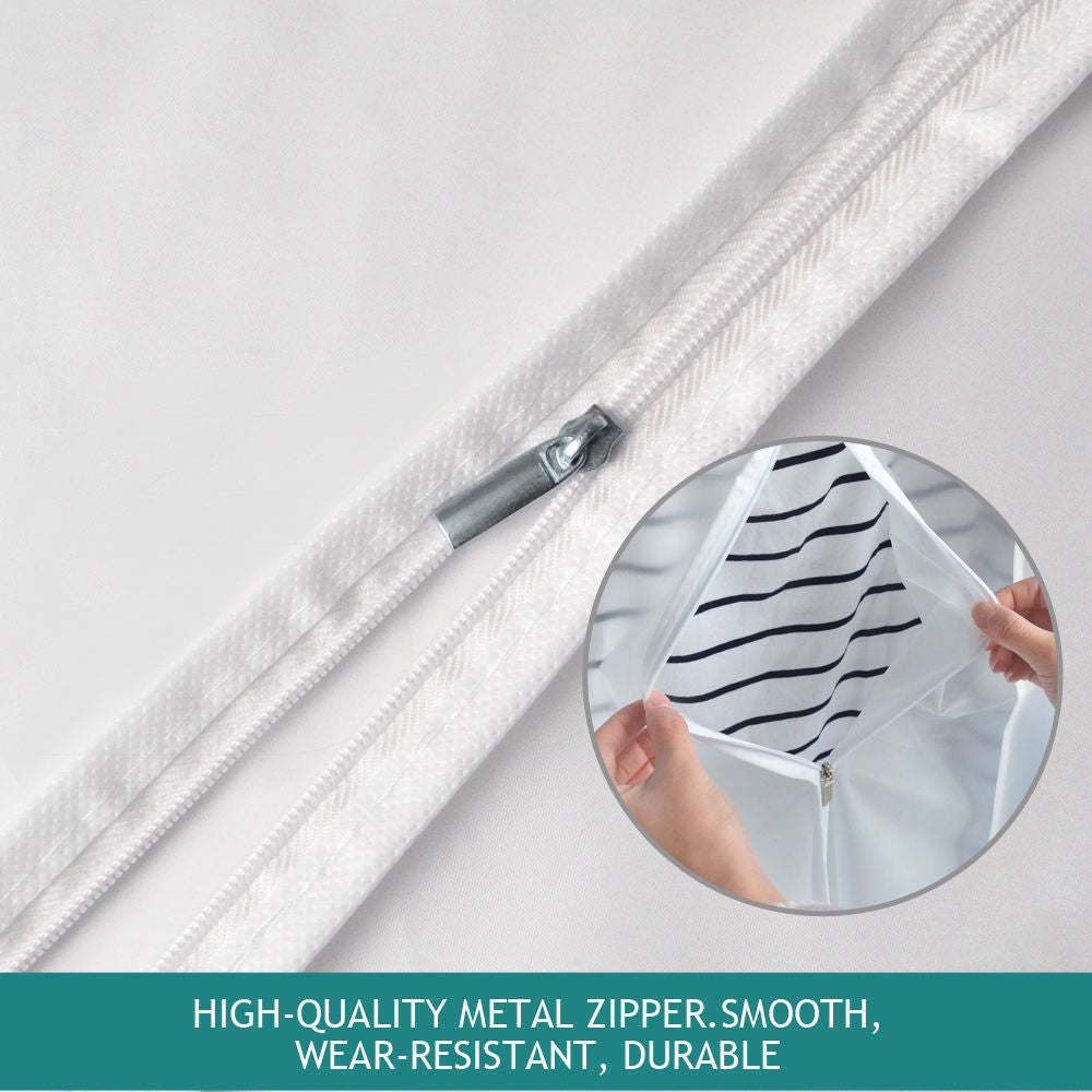 6Pcs Suit Dress Clothing Dust Cover Bag Jacket Wardrobe Storage Coat Protector (2M+2L+2XL) V462-H-07-01