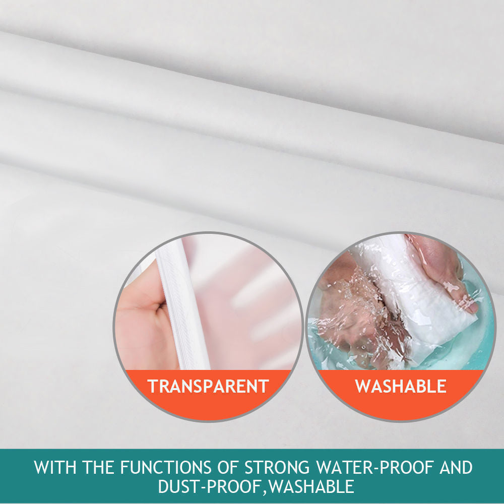 6Pcs Suit Dress Clothing Dust Cover Bag Jacket Wardrobe Storage Coat Protector (2M+2L+2XL) V462-H-07-01