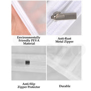 6Pcs Suit Dress Clothing Dust Cover Bag Jacket Wardrobe Storage Coat Protector (2M+2L+2XL) V462-H-07-01