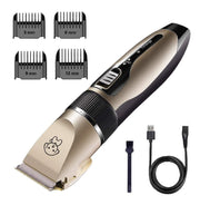 USB Charged pet shaver Cordless Clipper Pet Gromming Kit 4 Different Size Combs V462-H-13-01