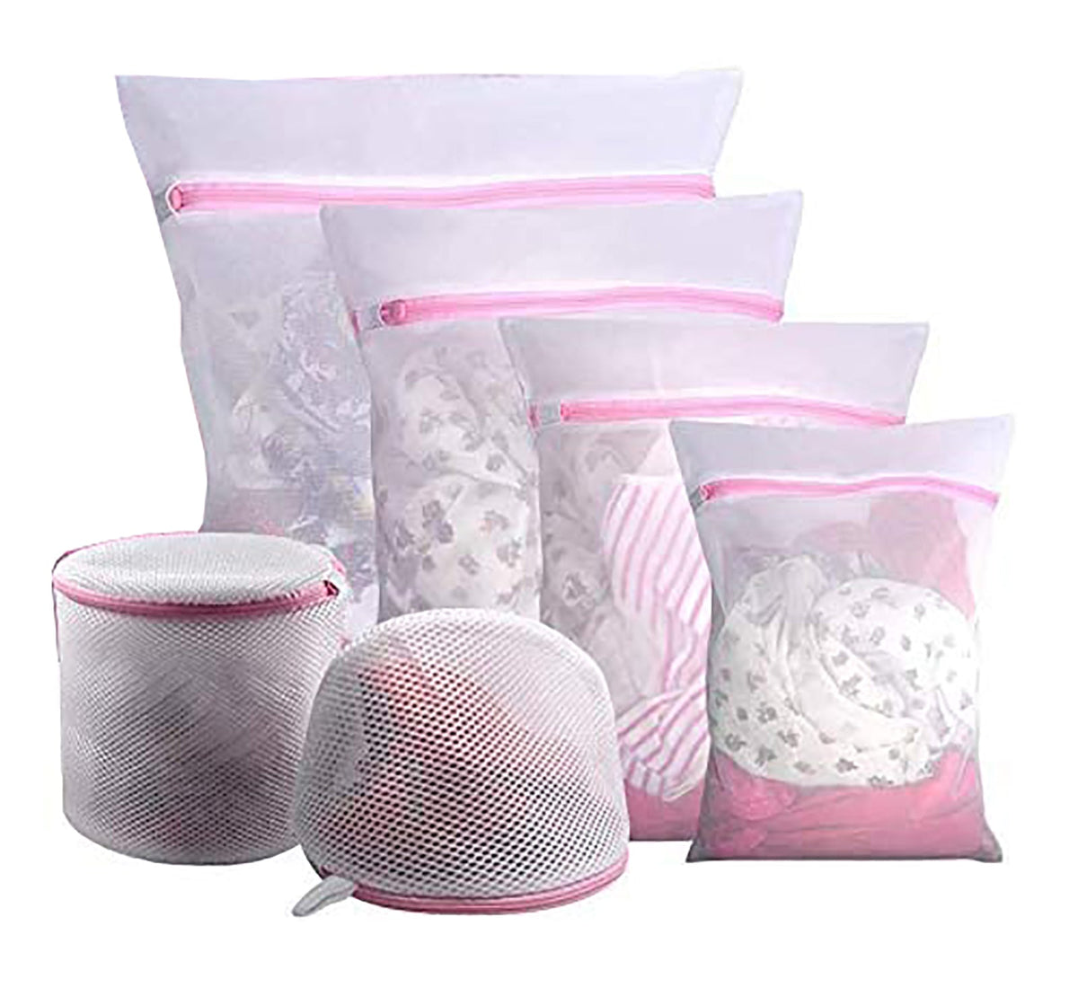 Washing Bag Pack Set Of 6 Laundry Bags Mesh Lingerie Delicate clothes Wash Bags V462-H-16-01
