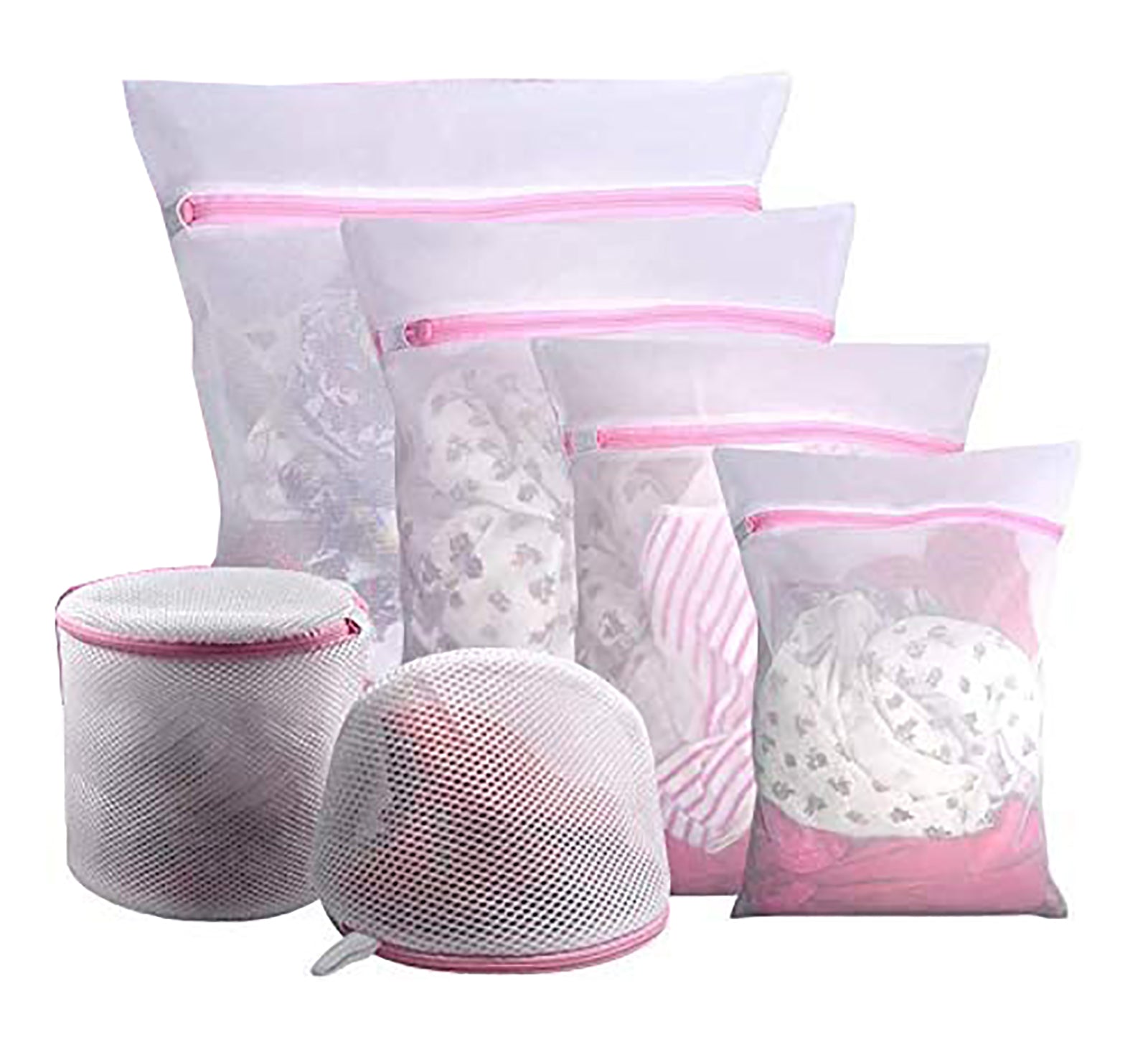 Washing Bag Pack Set Of 6 Laundry Bags Mesh Lingerie Delicate clothes Wash Bags V462-H-16-01