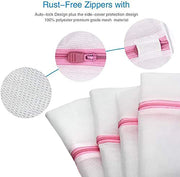 Washing Bag Pack Set Of 6 Laundry Bags Mesh Lingerie Delicate clothes Wash Bags V462-H-16-01