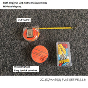 45 Pcs Household Hand Tools Set Hand Tool Kit for Home Office Car Repair Tools V462-H-21-01