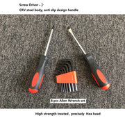 45 Pcs Household Hand Tools Set Hand Tool Kit for Home Office Car Repair Tools V462-H-21-01